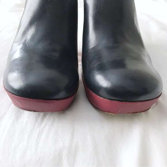 CELINE Phoebe Philo Leather Platform Ankle Strap Pumps High Heels 7 - Picture 3 of 8